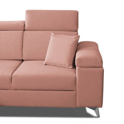 RAIWIN Schlafsofa mit Stauraum - rosa