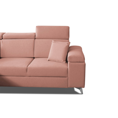 RAIWIN Schlafsofa mit Stauraum - rosa