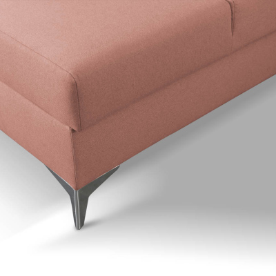 RAIWIN Schlafsofa mit Stauraum - rosa