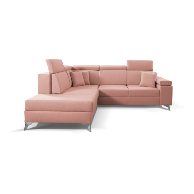 RAIWIN Schlafsofa mit Stauraum - rosa