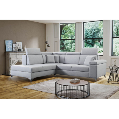 RAIWIN Schlafsofa mit Stauraum - hellgrau 1