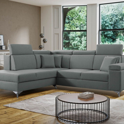 RAIWIN Schlafsofa mit Stauraum - grau