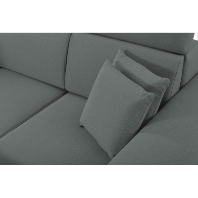 RAIWIN Schlafsofa mit Stauraum - grau