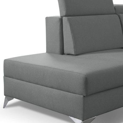 RAIWIN Schlafsofa mit Stauraum - grau