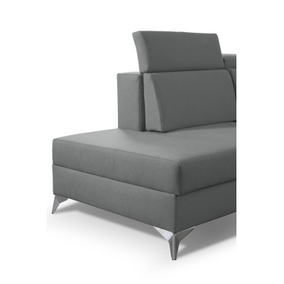 RAIWIN Schlafsofa mit Stauraum - grau