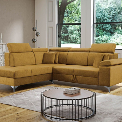 RAIWIN Schlafsofa mit Stauraum - braun