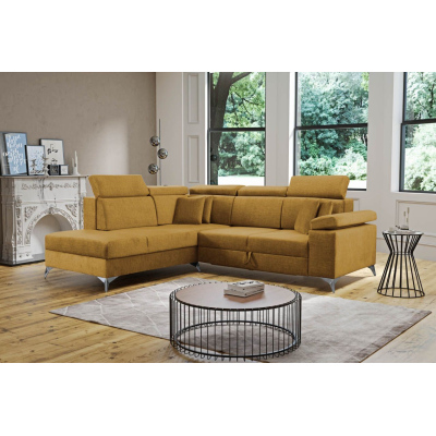 RAIWIN Schlafsofa mit Stauraum - braun