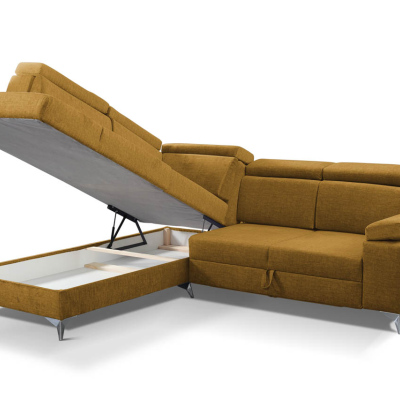 RAIWIN Schlafsofa mit Stauraum - braun