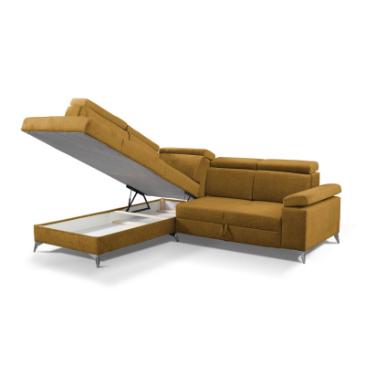 RAIWIN Schlafsofa mit Stauraum - braun