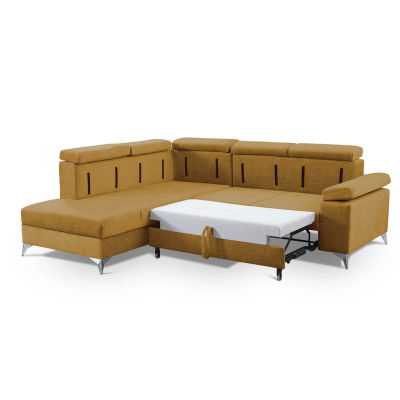RAIWIN Schlafsofa mit Stauraum - braun