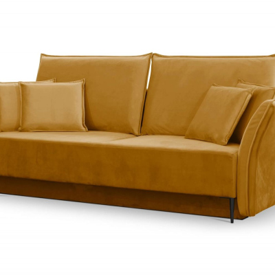Schlafsofa MECKY - gelbbraun
