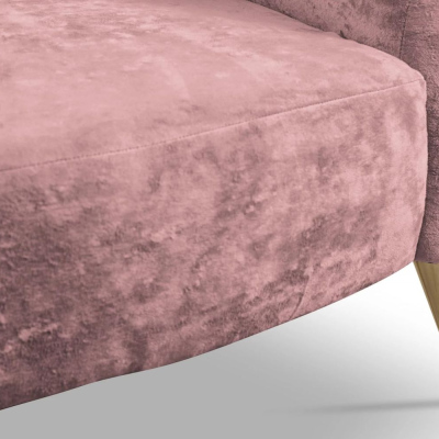Polstersofa PAULIE - rosa