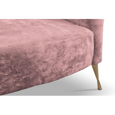 Polstersofa PAULIE - rosa