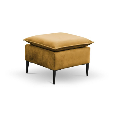 MECKY Hocker - gelbbraun