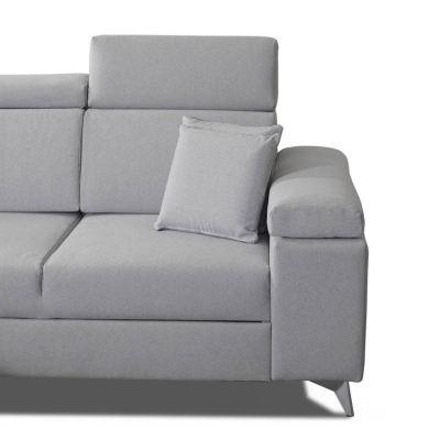 RAIWIN Schlafsofa mit Stauraum - hellgrau 2