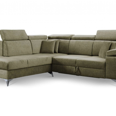 RAIWIN Schlafsofa mit Stauraum - Khaki
