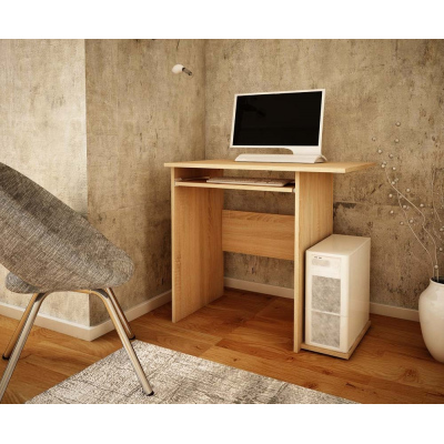 PC-Schreibtisch ALEXIUS – Sonoma-Eiche