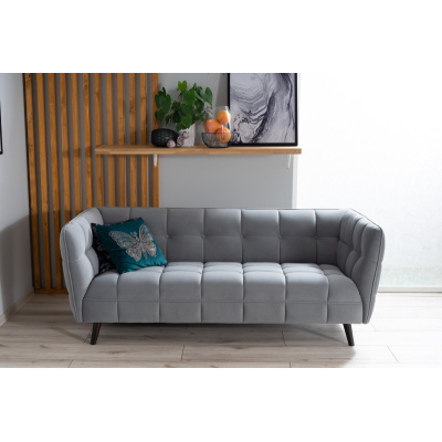 Dreisitziges Sofa SCARLET 3 – bordeauxrot