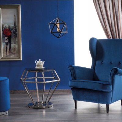 Polstersessel DONALD 2 - grau