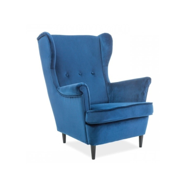 Polstersessel DONALD 2 - blau