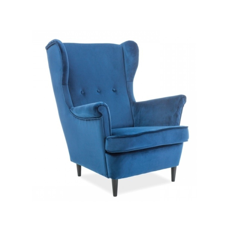 Polstersessel DONALD 2 - blau