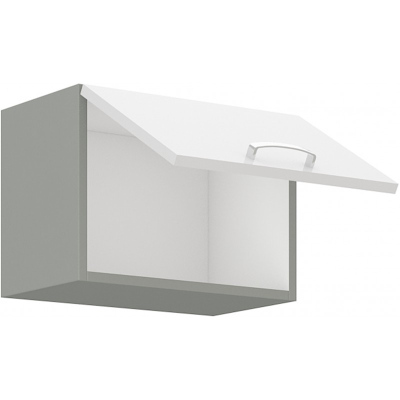ULLERIKE Dunstabzugshaube – Breite 50 cm, weiß/grau