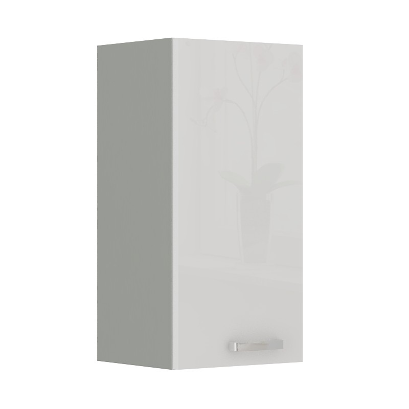 ULLERIKE Küchenoberschrank – Breite 30 cm, weiß/grau
