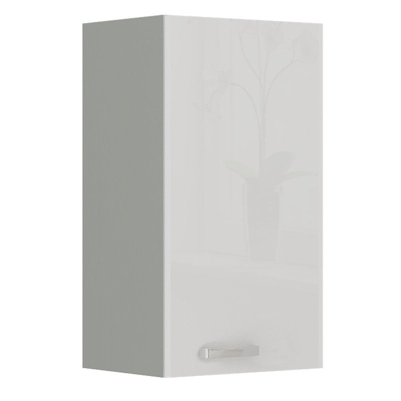ULLERIKE Küchenoberschrank – Breite 40 cm, weiß/grau