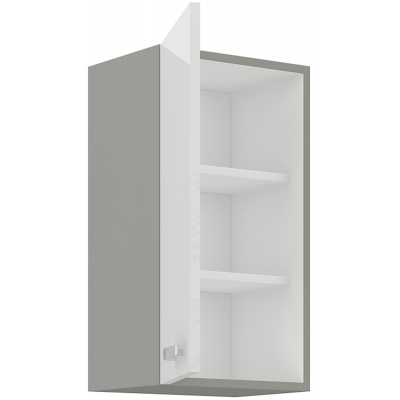 ULLERIKE Küchenoberschrank – Breite 40 cm, weiß/grau