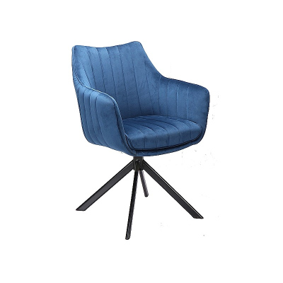 Drehstuhl OTO 1 – blau / schwarz
