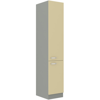 ULLERIKE Küchenschrank – Breite 40 cm, Creme/Grau