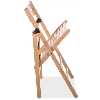 Klappbarer Esszimmerstuhl JAKUBKA - weiß