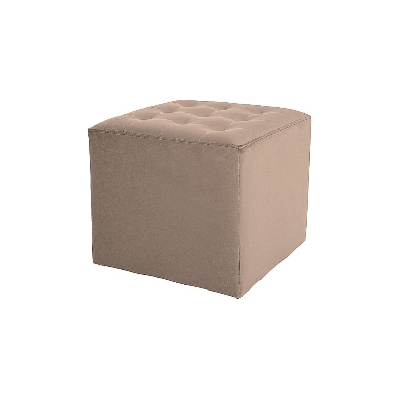 ALFONS Polsterhocker - beige