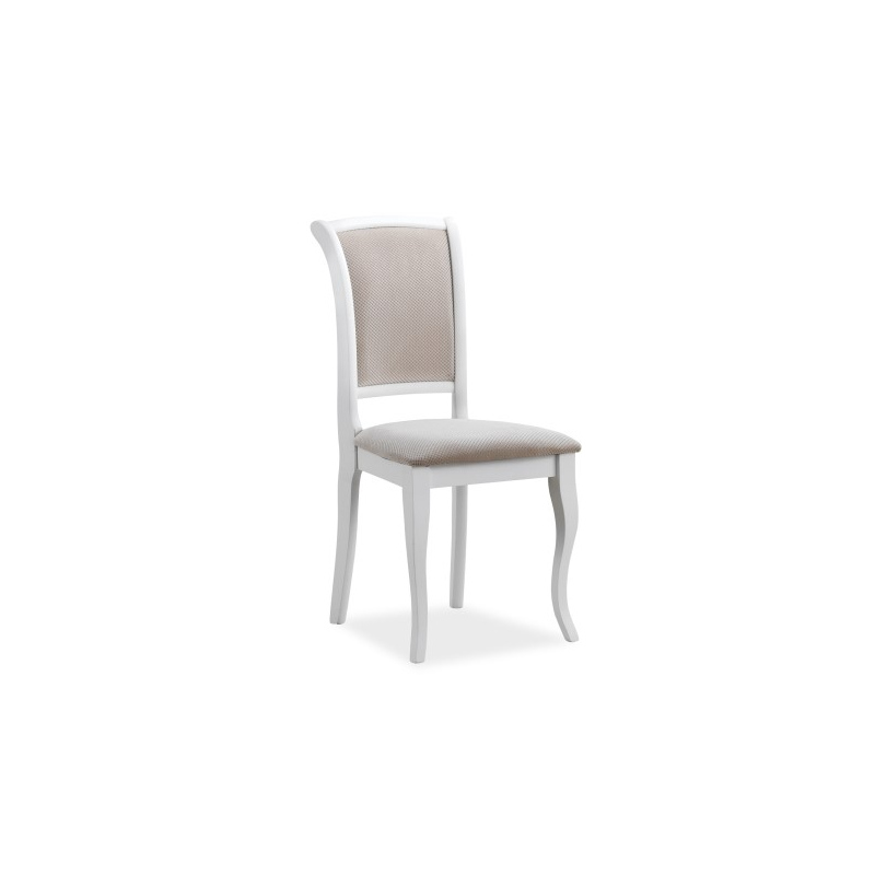 IGNA Esszimmerstuhl - weiß / beige