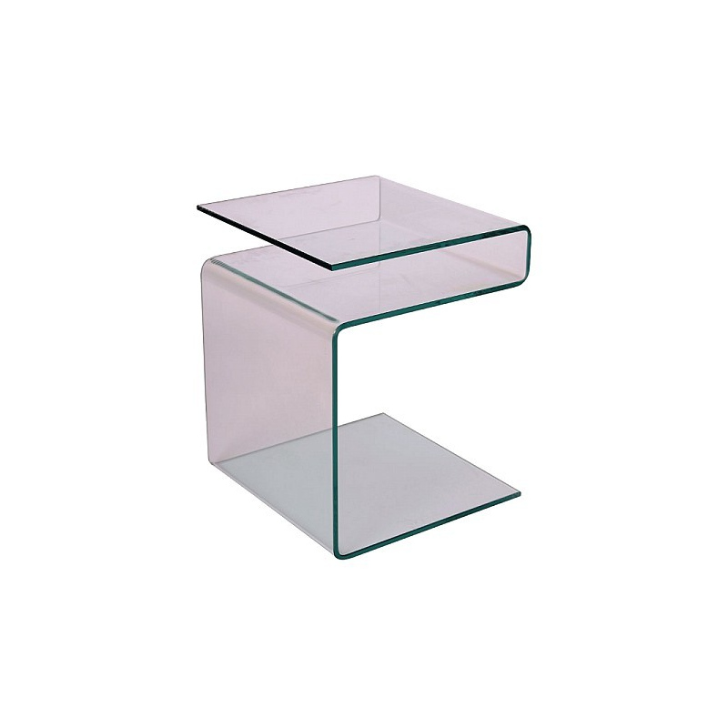 CORMAC Beistelltisch - transparent