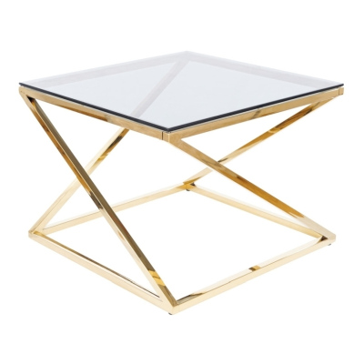 Designer Couchtisch VOJTA - gold