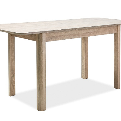Ausziehbarer Esstisch TYGO – 105 x 65 cm, Sonoma-Eiche