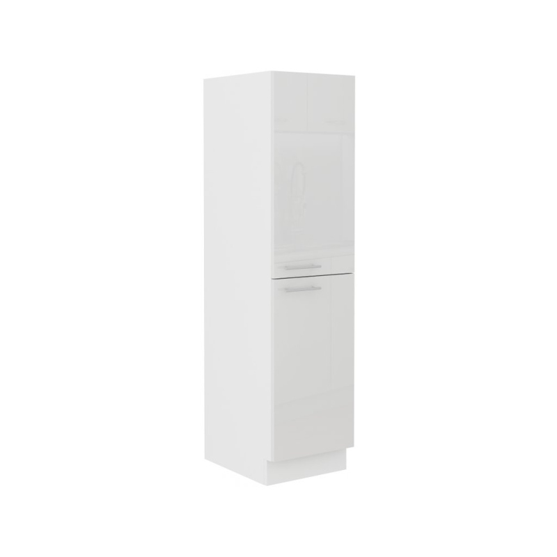 Hoher Schrank LAJLA – Breite 30 cm, weiß