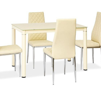 Esstisch BOGDAN - 110x70, creme