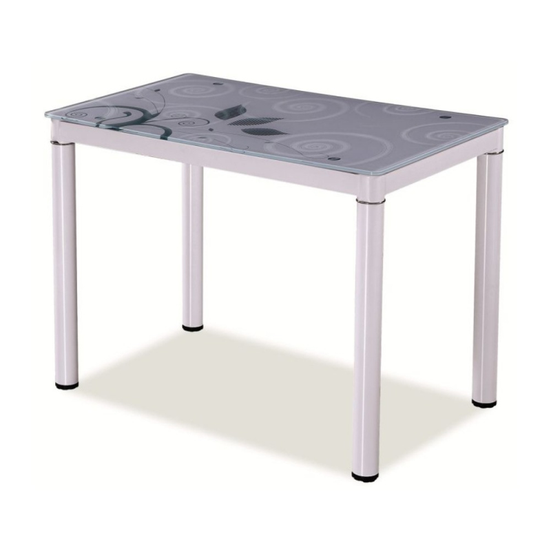 Kleiner Esstisch HAJK 1 - 80x60, weiß