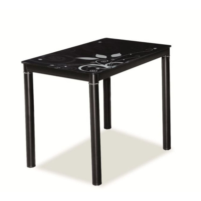 Kleiner Esstisch HAJK 1 - 100x60, schwarz