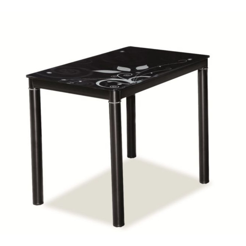Kleiner Esstisch HAJK 1 - 100x60, schwarz