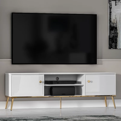TV-Bank AIKE – weiß