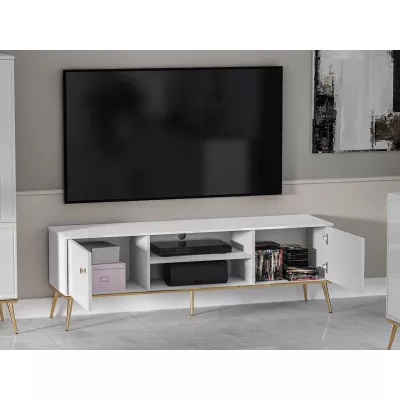 TV-Bank AIKE – weiß
