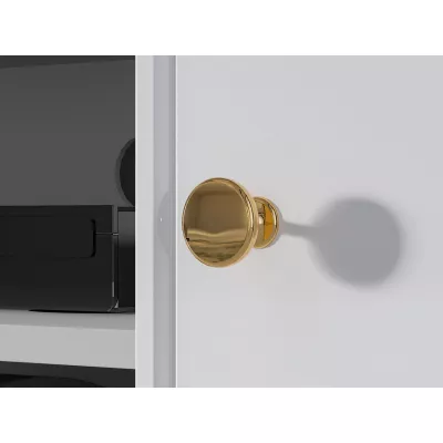 TV-Bank AIKE – weiß