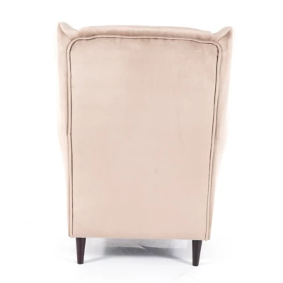 Ohrensessel ZLATAN – Dunkelbeige