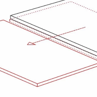 Ausziehbarer Esstisch VIDOR 3 – 160x90, Türkis / Schwarz matt