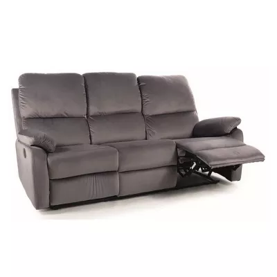 Dreisitzer-Relaxsofa TALINE 1 – Dunkelgrau