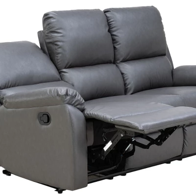 Dreisitzer-Relaxsofa TALINE 1 – Dunkelgrau