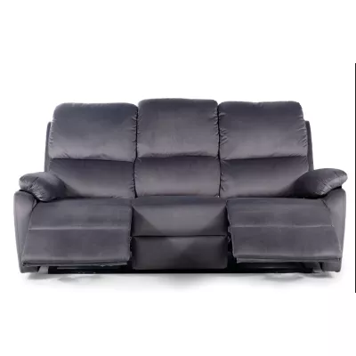 Dreisitzer-Relaxsofa TALINE 1 – Dunkelgrau